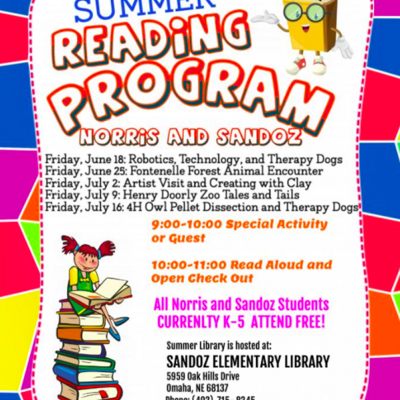 summer reading program info